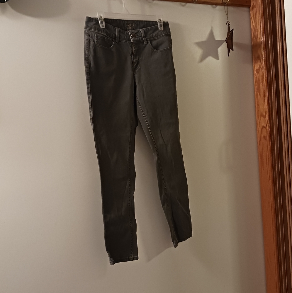 Riders  By Lee Cigarette Leg Jeans Women's Size 10P Gray